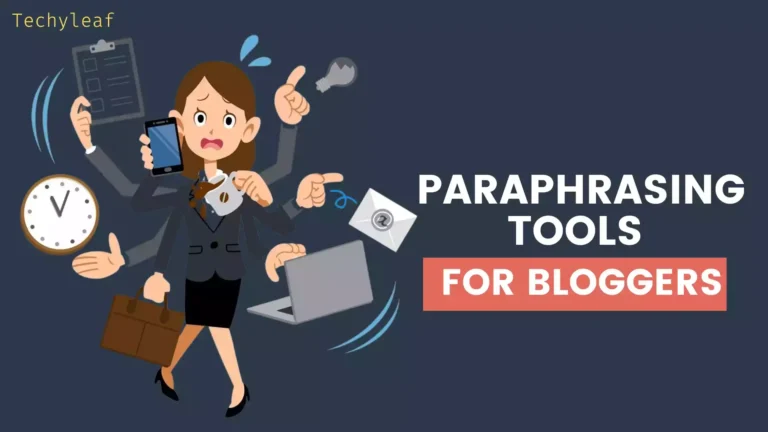 How do online paraphrasing tools help bloggers to get unique content in no time?
