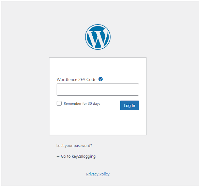 How to set up two-factor authentication in WordPress